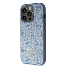 Guess GUHCP14XP4TDSCPB iPhone 14 Pro Max 6.7" blue / blue hardcase Crossbody 4G Metal Logo