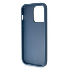 Guess GUHCP14XP4TDSCPB iPhone 14 Pro Max 6.7" blue / blue hardcase Crossbody 4G Metal Logo