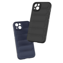 Magic Shield Case dėklas skirtas iPhone 14 Plus elastingas šarvuotas bordo spalvos dėklas