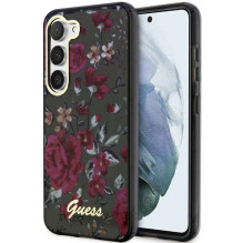 Guess GUHCS23MHCFWSA S23+ S916 green / kaki hardcase Flower Collection