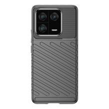 Thunder Case dėklas Xiaomi 13 Pro silikoniniam šarvų dėklui juodas