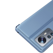 Clear View Case dangtelis skirtas Xiaomi 12 Lite mėlynas atverčiamas dangtelis Clear View Case dangtelis skirtas Xiaomi 12 Lite mėlynas atverčiamas dangtelis