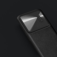 Nillkin CamShield Leather S Case for Samsung Galaxy S23+ cover with camera cover black