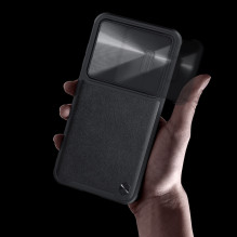 Nillkin CamShield Leather S Case for Samsung Galaxy S23+ cover with camera cover black