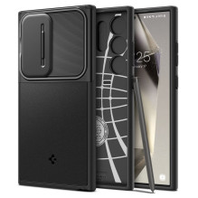 Spigen Optik Armor case for Samsung Galaxy S24 Ultra - black