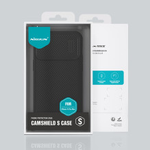 Nillkin CamShield S Case iPhone 14 Pro Max Armored Cover Camera Protector Green