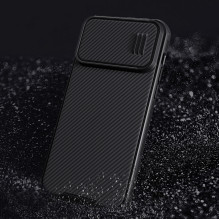 Nillkin CamShield S Case iPhone 14 Pro Max Armored Cover Camera Protector Green