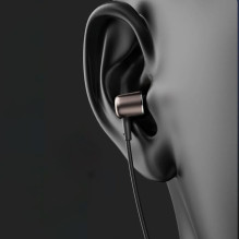 Dudao X1PROT In-Ear laidinės USB-C ausinės 1,2 m - juodos