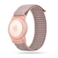 Tech-Protect nailoninis dirželis vaikams, skirtas Apple AirTag – rožinis Tech-Protect nailoninis dirželis vaikams, skirtas Apple AirTag – rožinis
