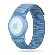 Tech-Protect Nylon Strap for Kids for Apple AirTag - Blue Tech-Protect Nylon Strap for Kids for Apple AirTag - Blue