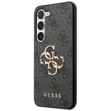 Guess 4G Big Metal Logo case for Samsung Galaxy S24 - black Guess 4G Big Metal Logo case for Samsung Galaxy S24 - black