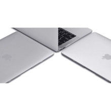 Tech-Protect SmartShell dėklas, skirtas MacBook Air 13' M2 / M3 / 2022-2024 - matinis