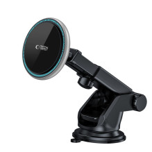 Tech-Protect A2 Car Phone Holder with MagSafe 15W Inductive Charger for Cockpit - Black