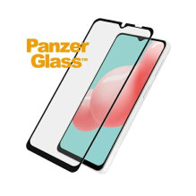PanzerGlass E2E Įprastas grūdintas stiklas, skirtas Samsung Galaxy A32 5G - su juodu rėmeliu