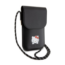 Hello Kitty Leather Daydreaming Cord bag - black Hello Kitty Leather Daydreaming Cord bag - black