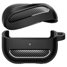 „Spigen Rugged Armor“ Samsung Galaxy Buds 3/3 Pro dėklas – juodas