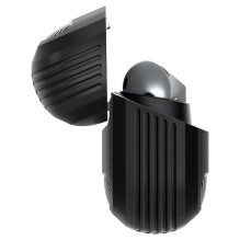 „Spigen Rugged Armor“ Samsung Galaxy Buds 3/3 Pro dėklas – juodas