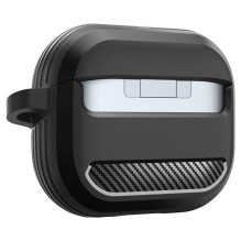 „Spigen Rugged Armor“ Samsung Galaxy Buds 3/3 Pro dėklas – juodas