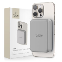 Powerbank Tech-Protect PB11 LifeMag MagSafe 10000 mAh - titanas