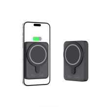 Tech-Protect LifeMag PB11 Powerbank su MagSafe 10000mAh 15W USB-C prievadu - juodas + USB-C laidas