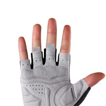 Rockbros S109GR cycling gloves, size XL - gray Rockbros S109GR cycling gloves, size XL - gray