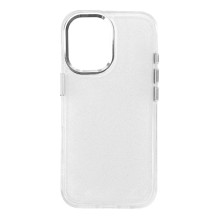 Glitter Case iPhone 16 - skaidrus su blizgučiais