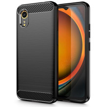 Tech-Protect TPUCarbon dėklas, skirtas Samsung Galaxy XCover 7 - juodas Tech-Protect TPUCarbon dėklas, skirtas Samsung Galaxy XCover 7 - juodas