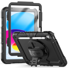 Tech-Protect Solid360 dėklas, skirtas iPad 10.9' 2022 - juodas