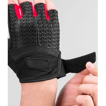 Rockbros S169BR XXL cycling gloves with gel inserts - black and red