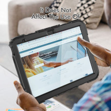 Tech-Protect Solid360 dėklas, skirtas iPad 10.9' 2022 - juodas