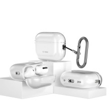 Tech-Protect FlexAir dėklas, skirtas Apple AirPods Pro 1/2 – skaidrus