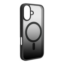 Puro Gradient MagSafe silikoninis dėklas, skirtas iPhone 16 - juodas
