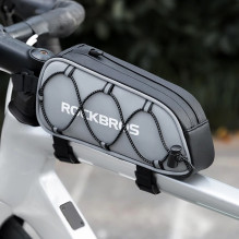 Rockbros 3012010901 bicycle frame bag 0.9 l - silver