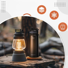 „Rockbros 35210029001“ termosas dviračio gėrimams, 550 ml – juodas