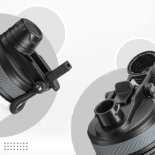 „Rockbros 35210029001“ termosas dviračio gėrimams, 550 ml – juodas