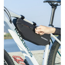 Rockbros AS-043 dviračio krepšys su Velcro 3l - juodas