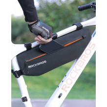 Rockbros AS-043 dviračio krepšys su Velcro 3l - juodas