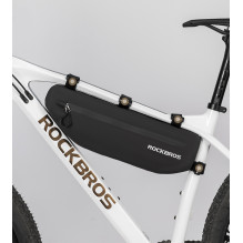 Rockbros AS-043 dviračio krepšys su Velcro 3l - juodas
