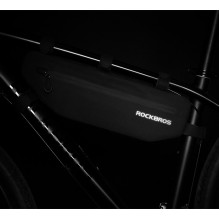 Rockbros AS-043 dviračio krepšys su Velcro 3l - juodas