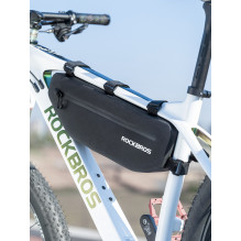 Rockbros AS-043 dviračio krepšys su Velcro 3l - juodas