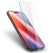 Spigen Glas.tR Plonas grūdintas stiklas, skirtas iPhone 15/16