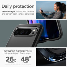 Spigen Tough Armor Case for Google Pixel 9 Pro XL - Black