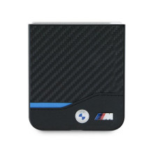 BMW Carbon Blue Line Case for Samsung Galaxy Z Flip 6 - Black BMW Carbon Blue Line Case for Samsung Galaxy Z Flip 6 - Black