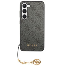 Guess 4G Charms Collection dėklas, skirtas Samsung Galaxy A35 - juodas Guess 4G Charms Collection dėklas, skirtas Samsung Galaxy A35 - juodas