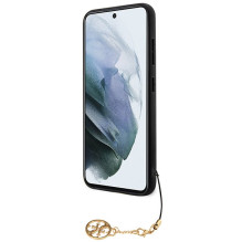 Guess 4G Charms Collection dėklas, skirtas Samsung Galaxy A35 - juodas Guess 4G Charms Collection dėklas, skirtas Samsung Galaxy A35 - juodas