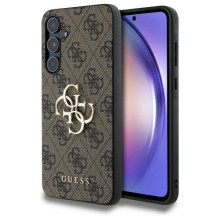 Guess 4G Big Metal Logo dėklas, skirtas Samsung Galaxy A55 - rudas Guess 4G Big Metal Logo dėklas, skirtas Samsung Galaxy A55 - rudas