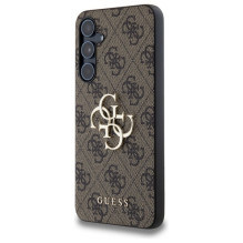 Guess 4G Big Metal Logo dėklas, skirtas Samsung Galaxy A55 - rudas Guess 4G Big Metal Logo dėklas, skirtas Samsung Galaxy A55 - rudas