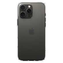 „Spigen“ skystųjų kristalų „iPhone 16 Pro“ dėklas – skaidrus