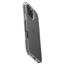 „Spigen“ skystųjų kristalų „iPhone 16 Pro“ dėklas – skaidrus