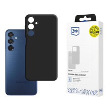 3mk matinis dėklas, skirtas Samsung Galaxy M35 5G – juodas 3mk matinis dėklas, skirtas Samsung Galaxy M35 5G – juodas